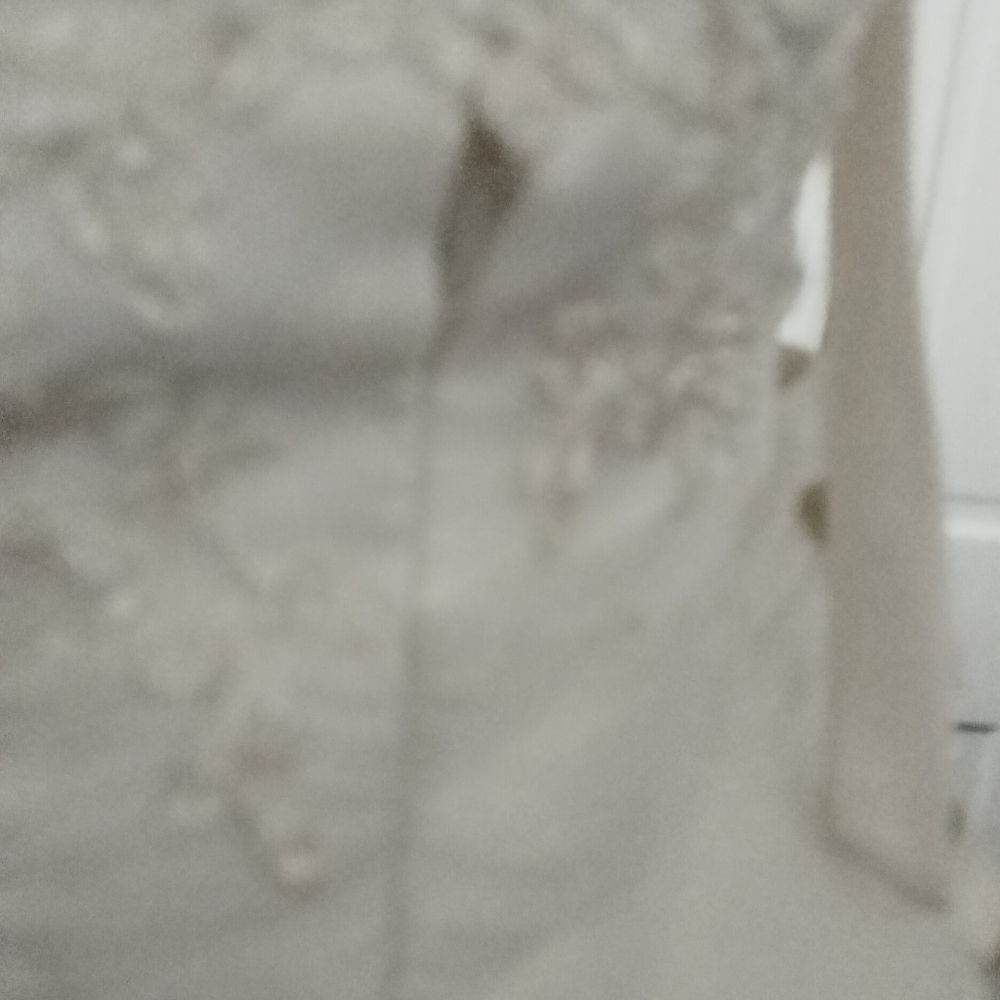 Satin Vintage Evening/ Bride Dress Wclutch - Picture 8 of 11